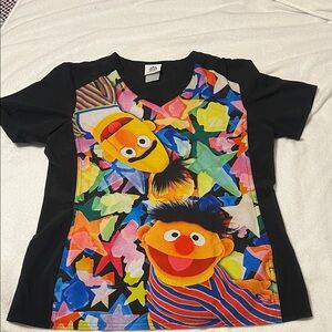 Colorful Scrub , sesame street